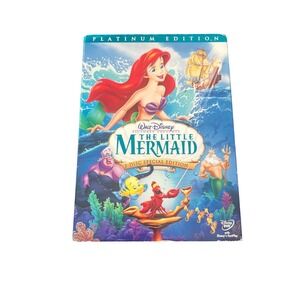 NEW - Disney The Little Mermaid Platinum Edition 2 Disc Special Edition DVD